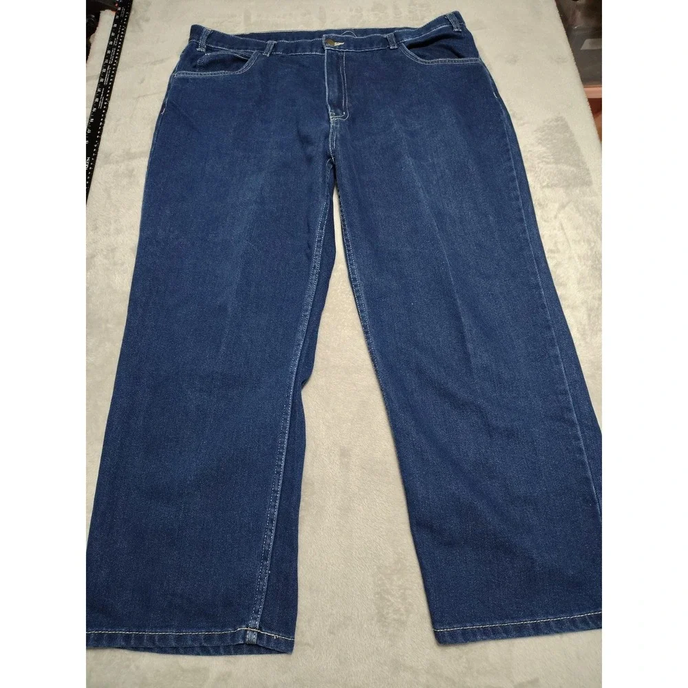 Towncraft Jeans Mens 42/28.5 Blue Denim Comfort Stretch Classic‎ Work Dad